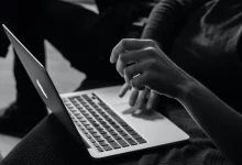 Graphic designers with macbook